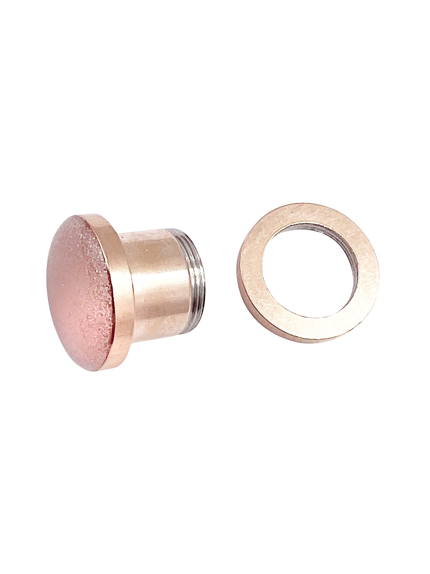 Rose Gold Shimmer Plugs