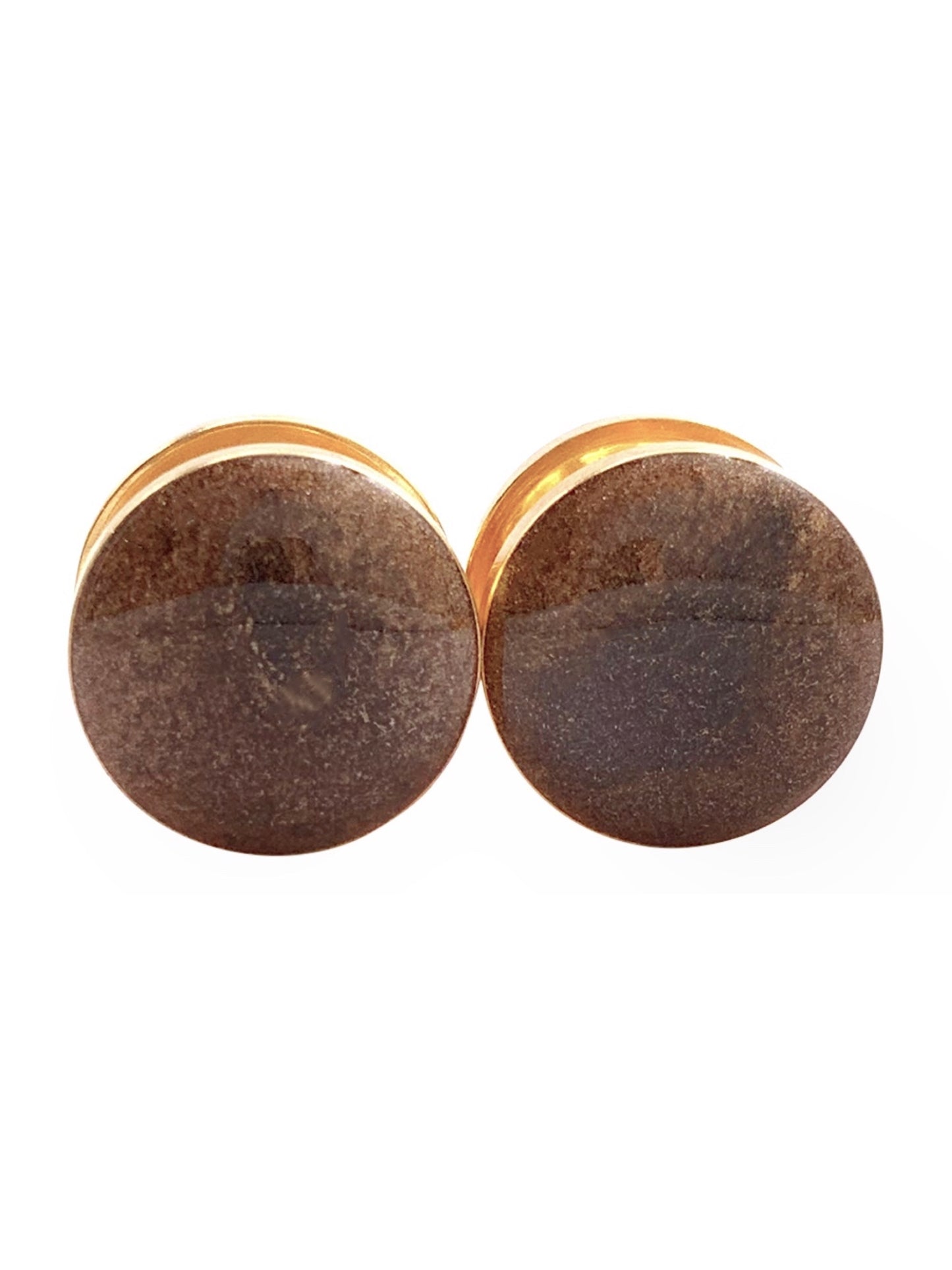Chocolate Brown Shimmer Plugs