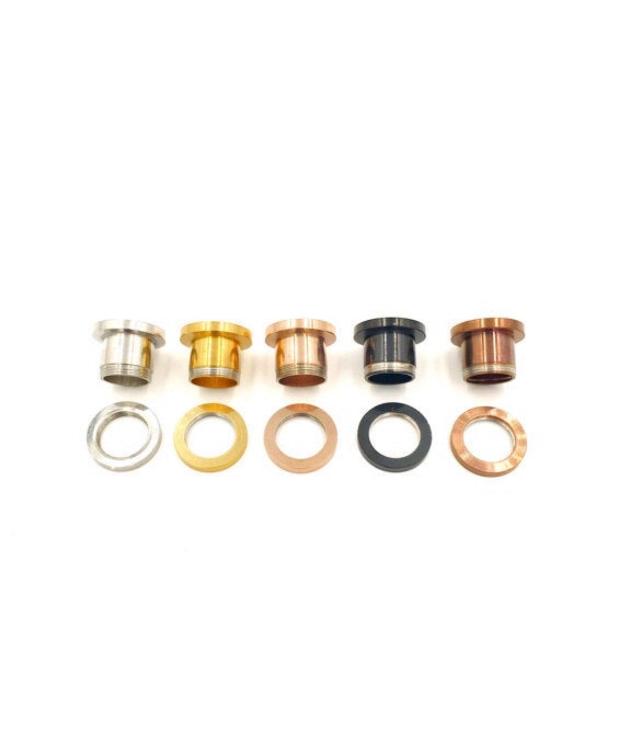 Deep Gold Shimmer Tunnel Plugs