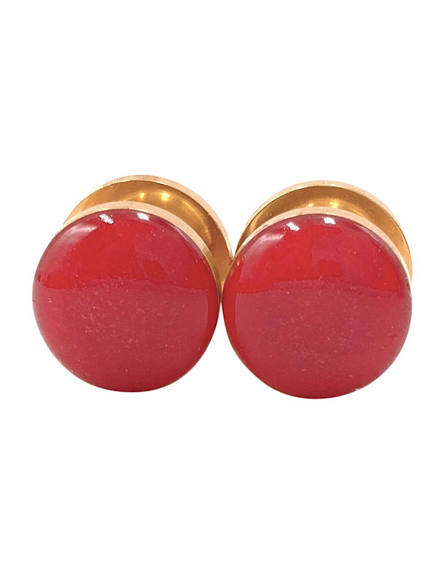 Candy Apple Red Gloss Plugs